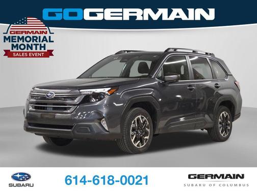 Gray Metallic 2025 Subaru Forester Premium
