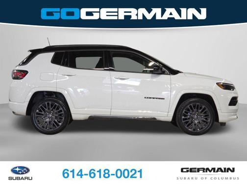 Bright White Clearcoat 2022 Jeep Compass High Altitude