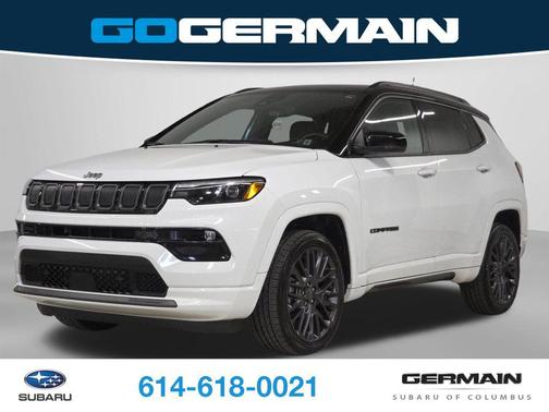 Bright White Clearcoat 2022 Jeep Compass High Altitude