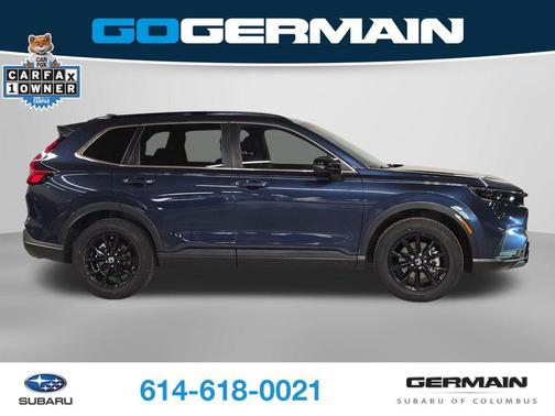 Canyon River Blue Metallic 2024 Honda CR-V Hybrid Sport AWD