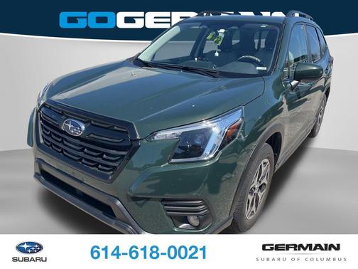Green 2023 Subaru Forester Premium