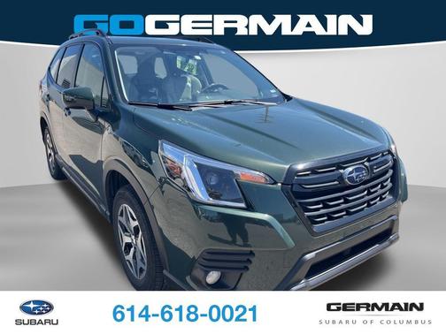 Green 2023 Subaru Forester Premium