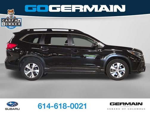 Crystal Black Silica 2023 Subaru Ascent Premium 7-Passenger