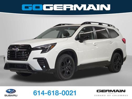 Crystal White Pearl 2024 Subaru Ascent Onyx Edition 7-Passenger