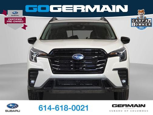 Crystal White Pearl 2024 Subaru Ascent Onyx Edition 7-Passenger