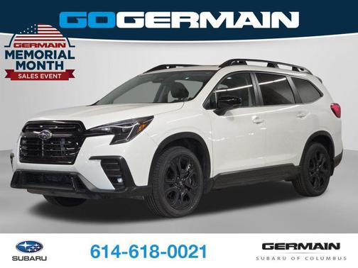 Crystal White Pearl 2024 Subaru Ascent Onyx Edition 7-Passenger