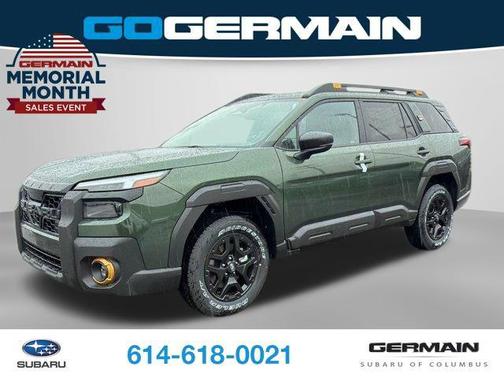Deep Emerald Green Pearl 2026 Subaru Outback Wilderness