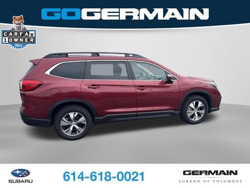 Crimson Red Pearl 2025 Subaru Ascent Premium 7-Passenger