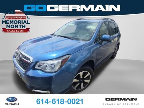 Quartz Blue Pearl 2017 Subaru Forester 2.5i Premium
