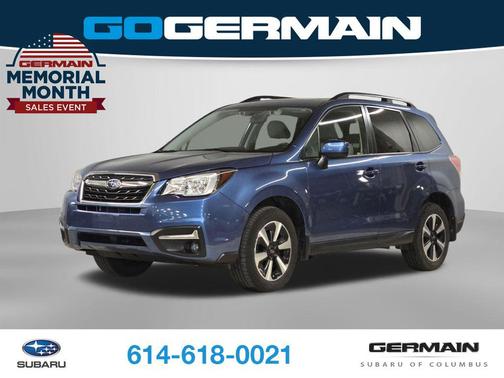 Quartz Blue Pearl 2017 Subaru Forester 2.5i Premium