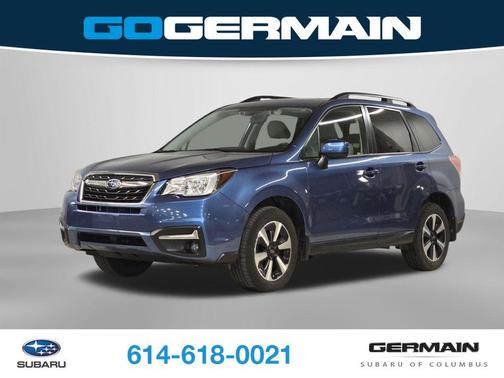 Quartz Blue Pearl 2017 Subaru Forester 2.5i Premium