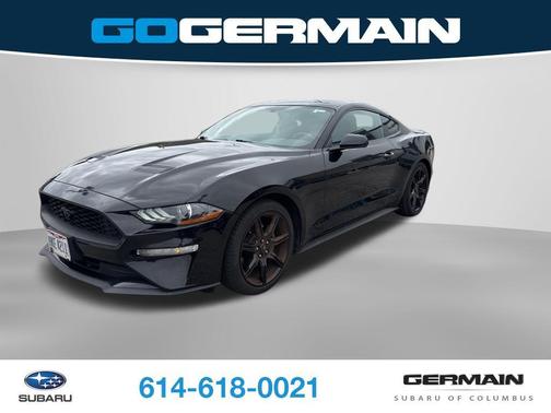 Shadow Black 2019 Ford Mustang EcoBoost