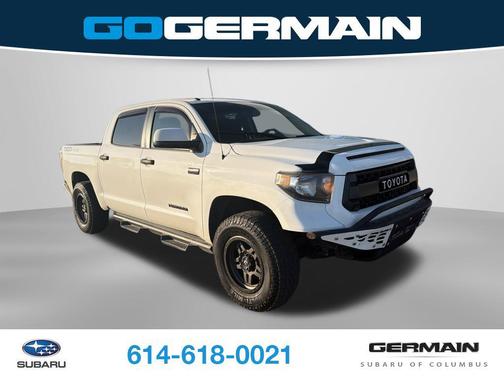 Super White 2015 Toyota Tundra TRD Pro