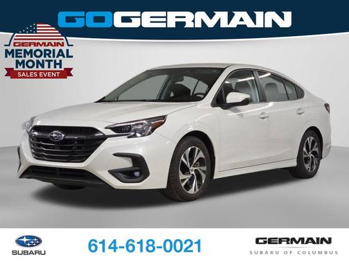 Crystal White Pearl 2025 Subaru Legacy Premium