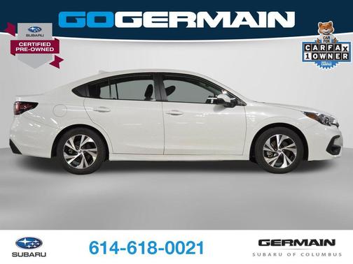 Crystal White Pearl 2025 Subaru Legacy Premium