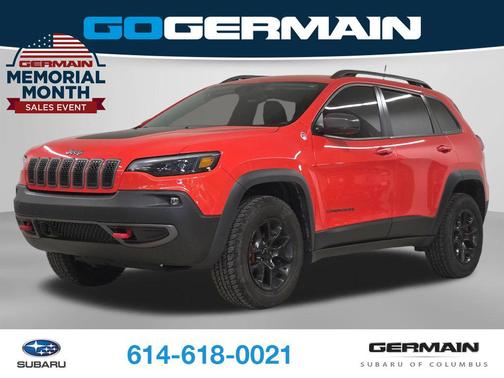 Spitfire Orange Clearcoat 2021 Jeep Cherokee Trailhawk