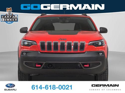 Spitfire Orange Clearcoat 2021 Jeep Cherokee Trailhawk