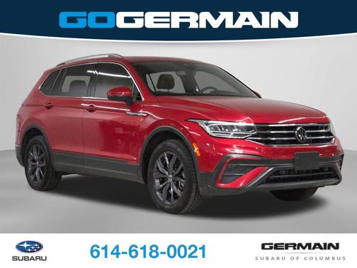 Kings Red Metallic 2022 Volkswagen Tiguan 2.0T SE 4MOTION