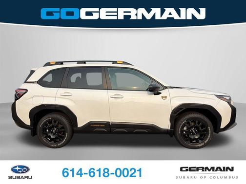 Crystal White Pearl 2026 Subaru Forester Wilderness