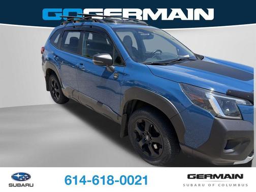 Geyser Blue 2022 Subaru Forester Wilderness