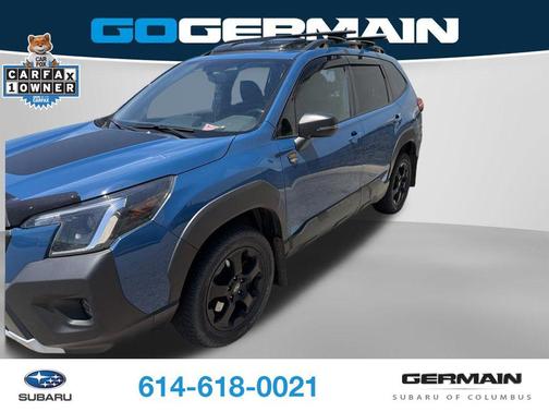 Geyser Blue 2022 Subaru Forester Wilderness