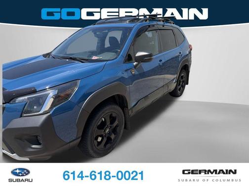 Geyser Blue 2022 Subaru Forester Wilderness