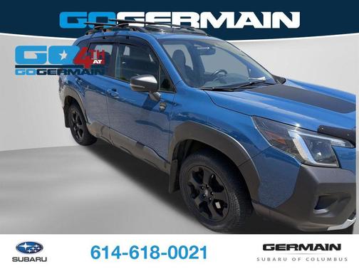 Geyser Blue 2022 Subaru Forester Wilderness