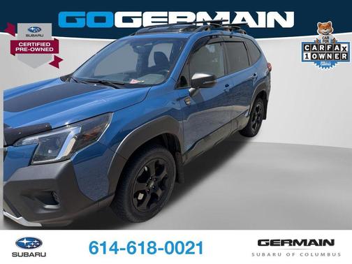 Geyser Blue 2022 Subaru Forester Wilderness