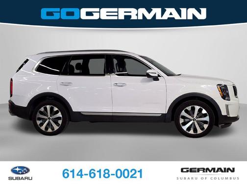 Glacial White Pearl 2021 Kia Telluride S