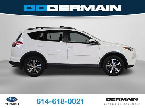 Super White 2017 Toyota RAV4 XLE