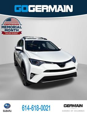 Super White 2017 Toyota RAV4 XLE
