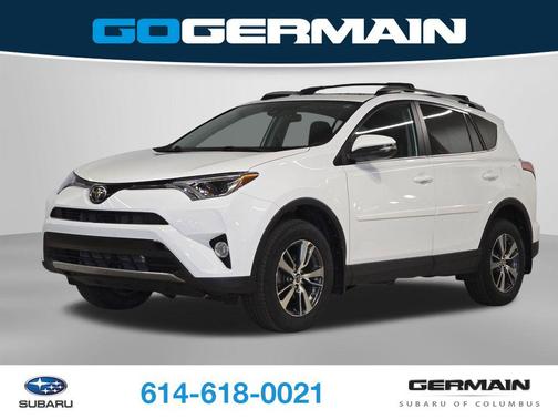 Super White 2017 Toyota RAV4 XLE