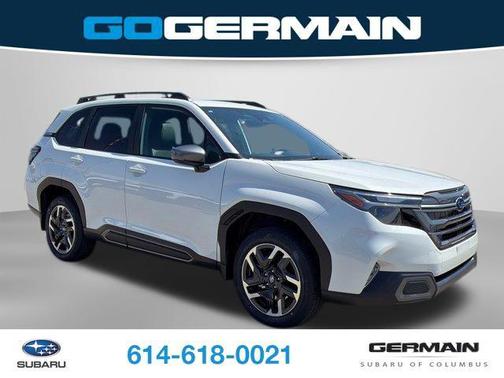 Crystal White Pearl 2026 Subaru Forester Limited