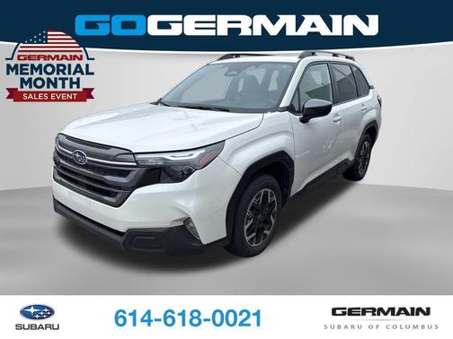 Crystal White Pearl 2025 Subaru Forester Premium