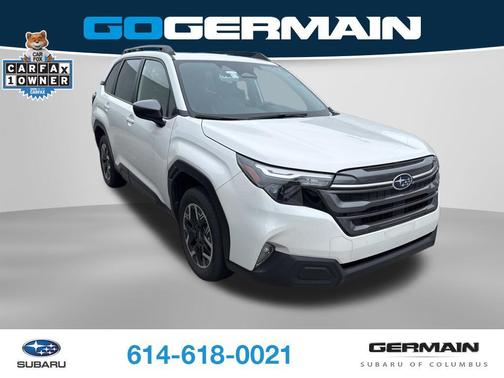 Crystal White Pearl 2025 Subaru Forester Premium