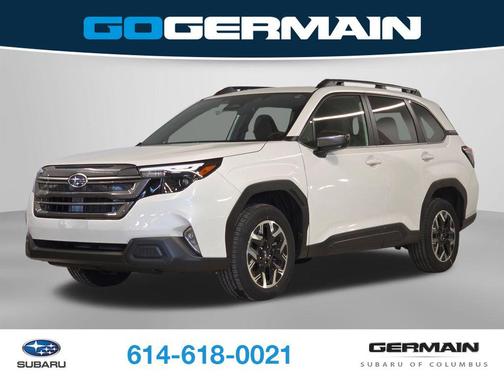 Crystal White Pearl 2025 Subaru Forester Premium