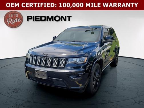 Diamond Black Crystal Pearlcoat 2018 Jeep Grand Cherokee Altitude