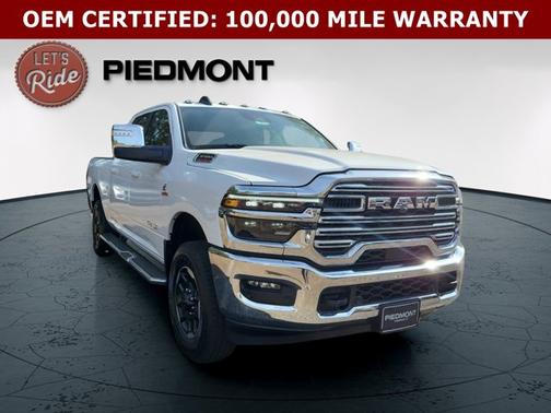 Bright White Clearcoat 2026 RAM 3500 Laramie