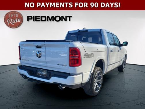 Bright White Clearcoat 2026 RAM 1500 Tungsten