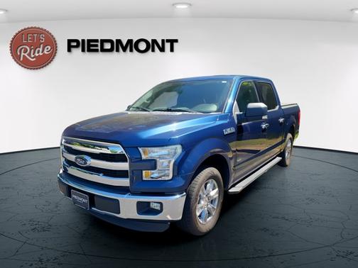 Blue 2015 Ford F-150 XLT