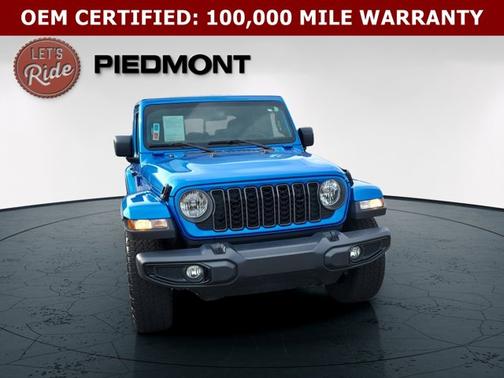 Hydro Blue Pearlcoat 2024 Jeep Gladiator Nighthawk