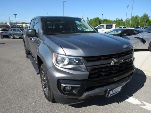 Steel Metallic 2021 Chevrolet Colorado Z71