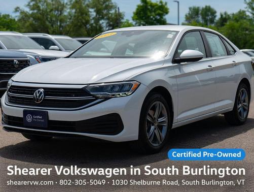 Opal White Pearl Effect 2023 Volkswagen Jetta 1.5T SE