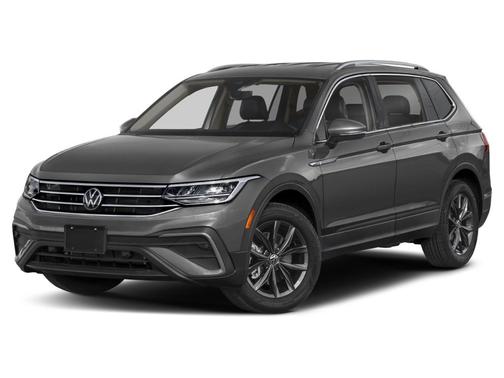 Deep Black Pearl Effect 2024 Volkswagen Tiguan 2.0T SE