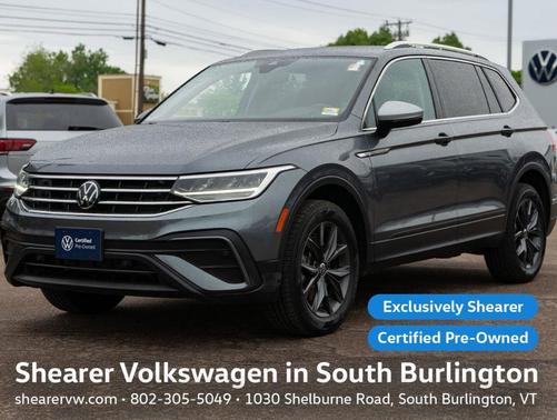 Platinum Gray Metallic 2022 Volkswagen Tiguan 2.0T SE