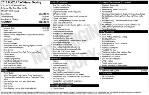 2013 Mazda CX-5 Grand Touring