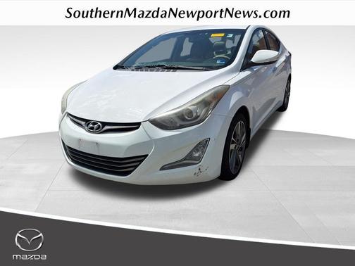 Pearl White 2014 Hyundai ELANTRA Limited
