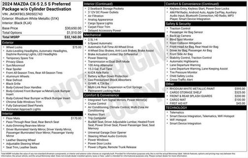 2024 Mazda CX-5 2.5 S Preferred
