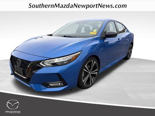 Electric Blue Metallic 2020 Nissan Sentra SR