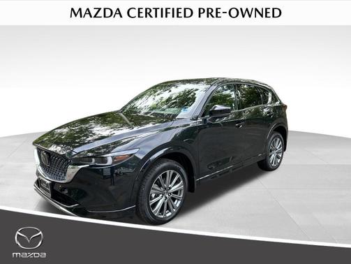 Jet Black Mica 2025 Mazda CX-5 2.5 Turbo Signature